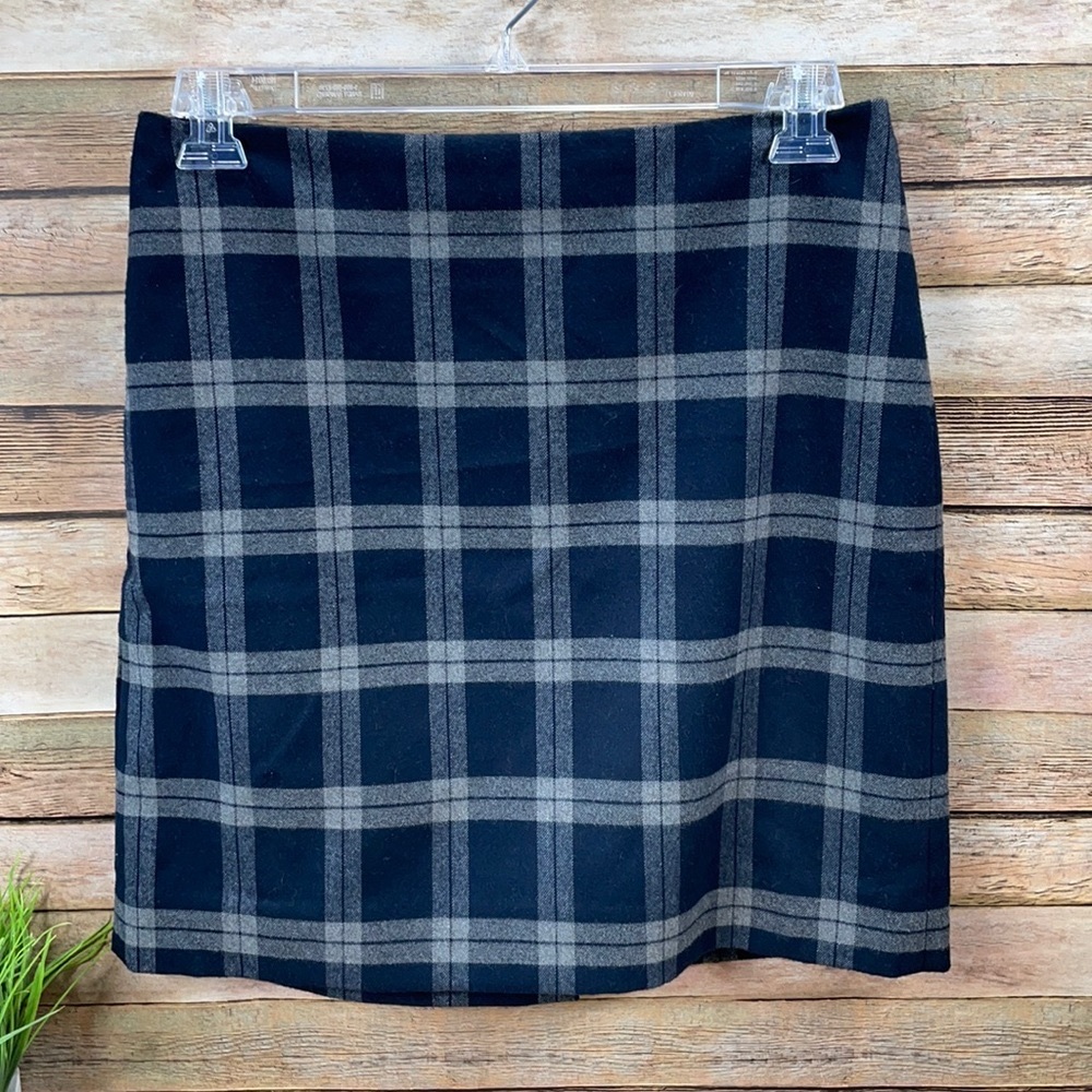 Banana Republic Plaid Skirt Size 8